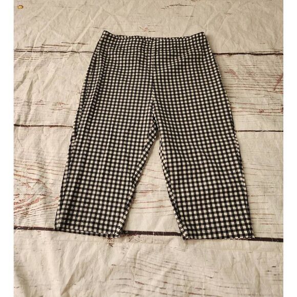 Rita Row Gingham Biker Shorts Size Small NWT - Picture 2 of 5